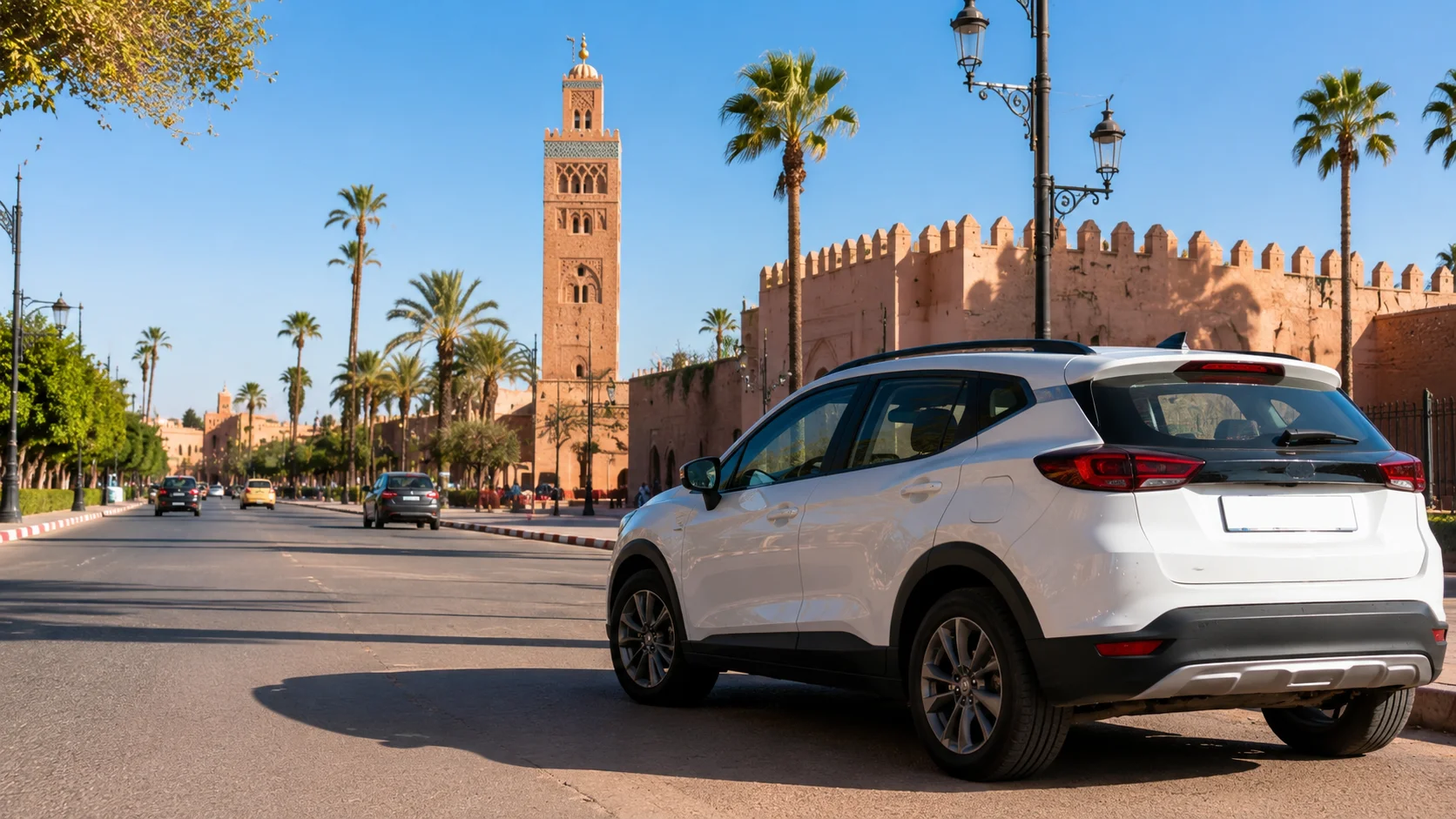 hoeveel dagen een auto huren in Marrakech