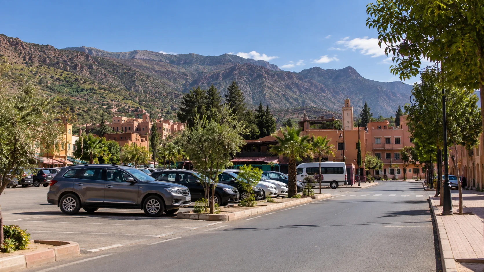 Marrakech naar Demnate met de auto