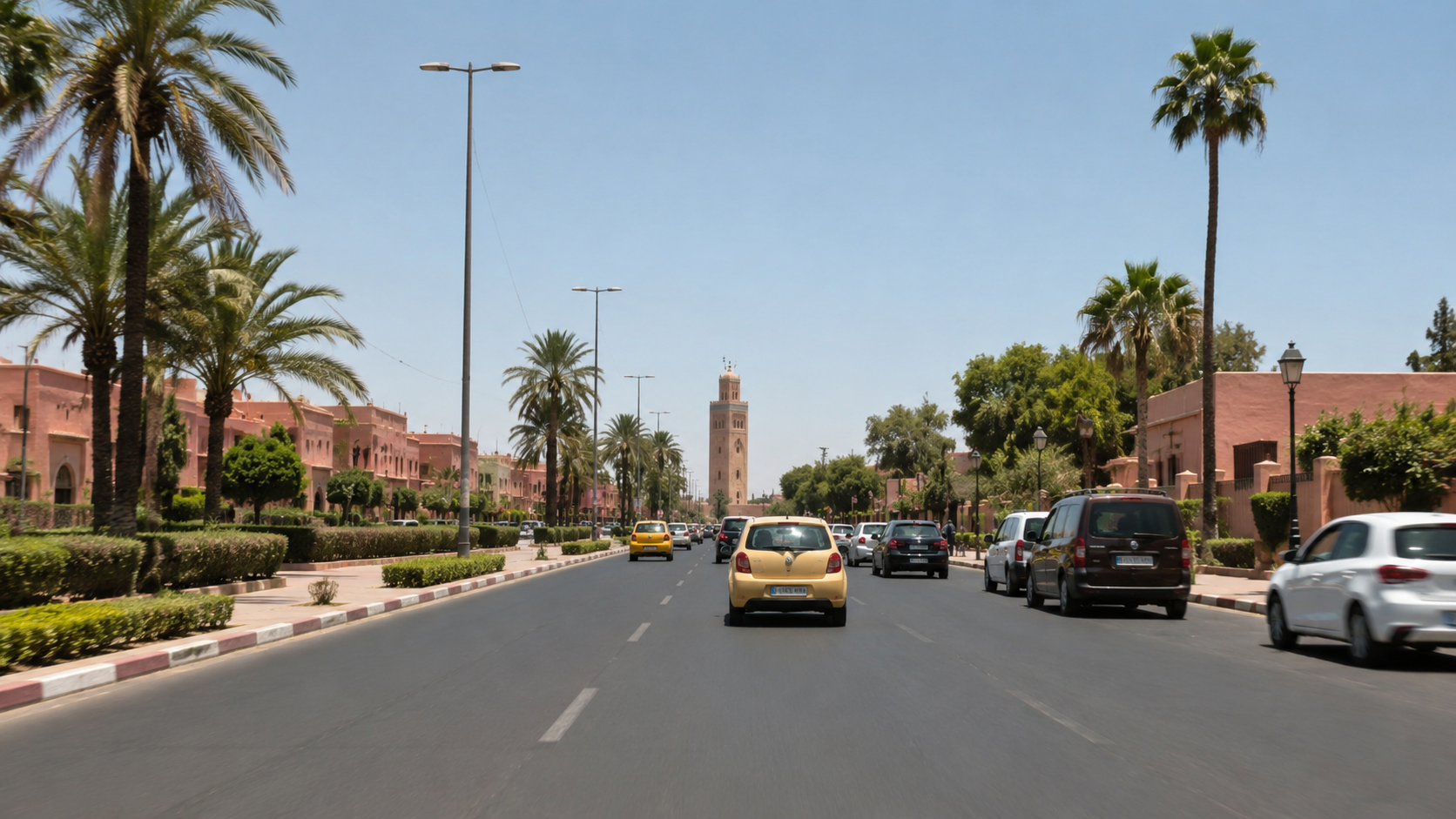 Fahren in Marrakesch