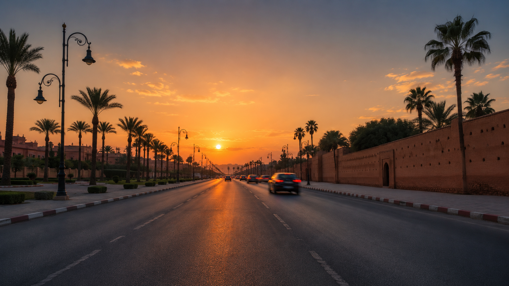 Best Times of Day to Drive in Marrakech