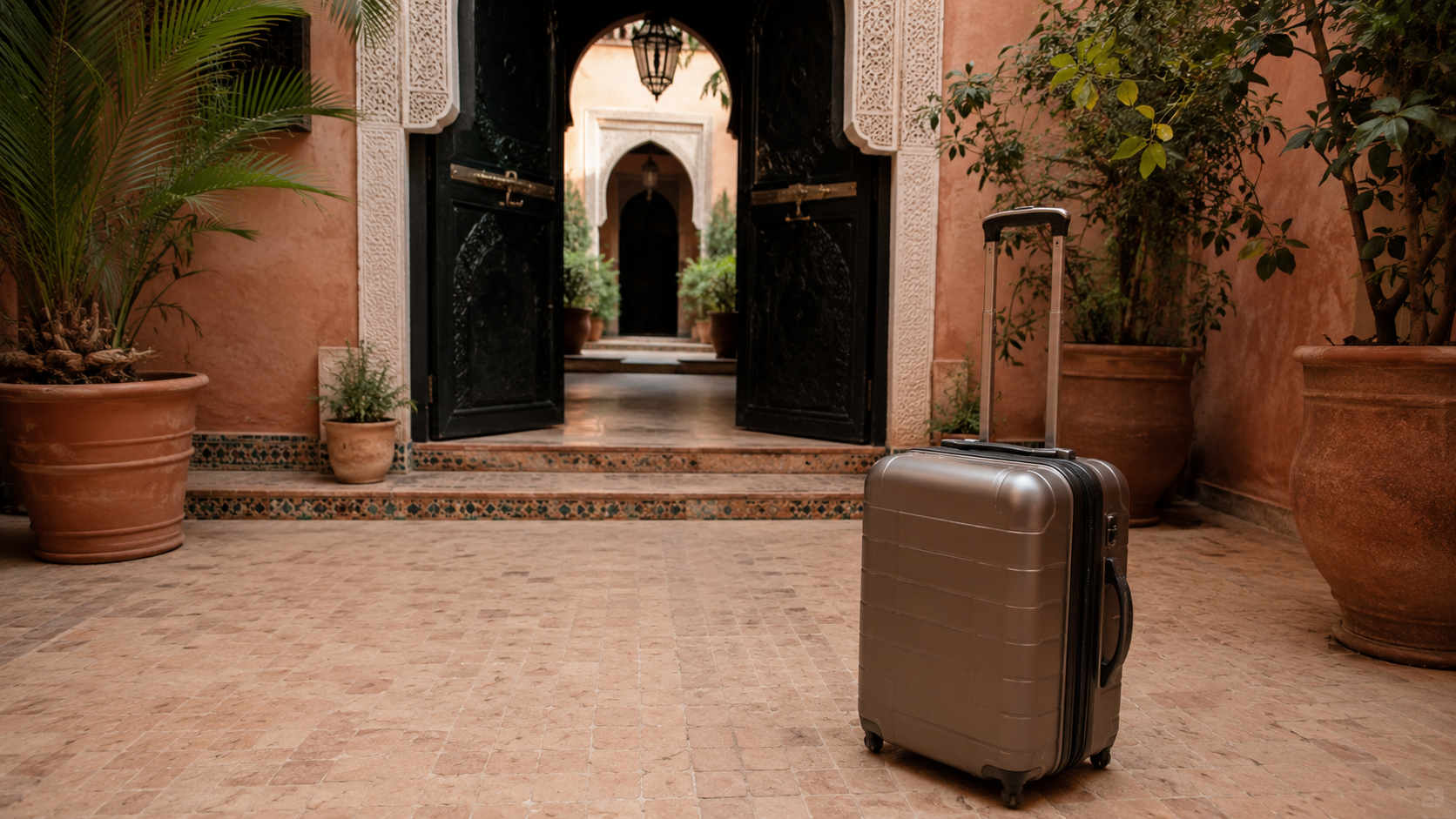 Reaching Your Riad With Luggage